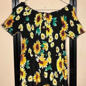 Seven Islands Sunflower Long Maxi Dress